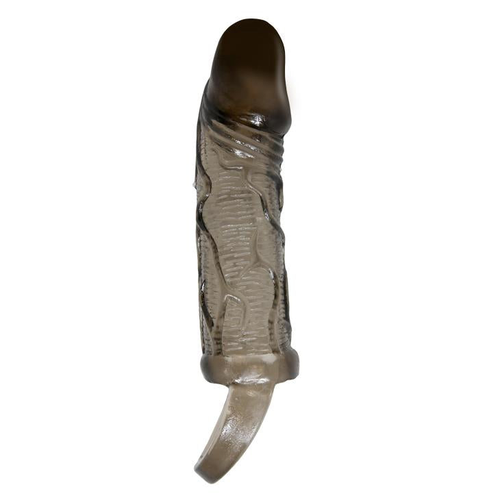 Pretty Love Brayden Extensor de penis transparent texturat