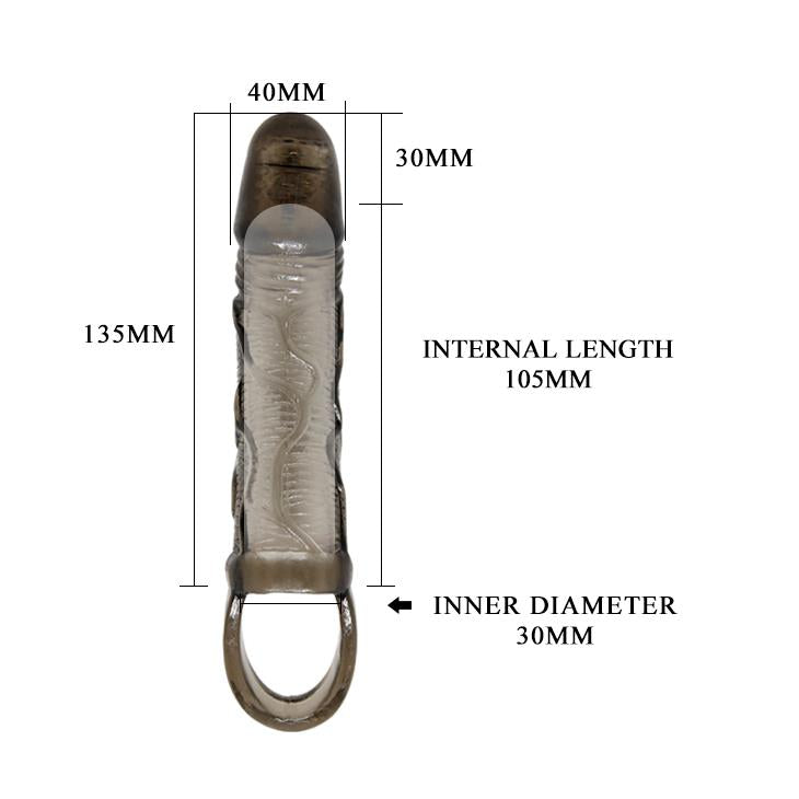 Pretty Love Carson Extensor de penis realist cu vene