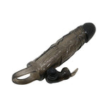 Extensor vibrant pentru penis Baile Brave Man Smoke 15 cm