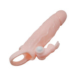 Extensie vibratoare multi-etapă Baile Brave Man Skin 15 cm