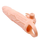 Extensie vibratoare Pretty Love Brave Man, culoarea pielii, 10 moduri