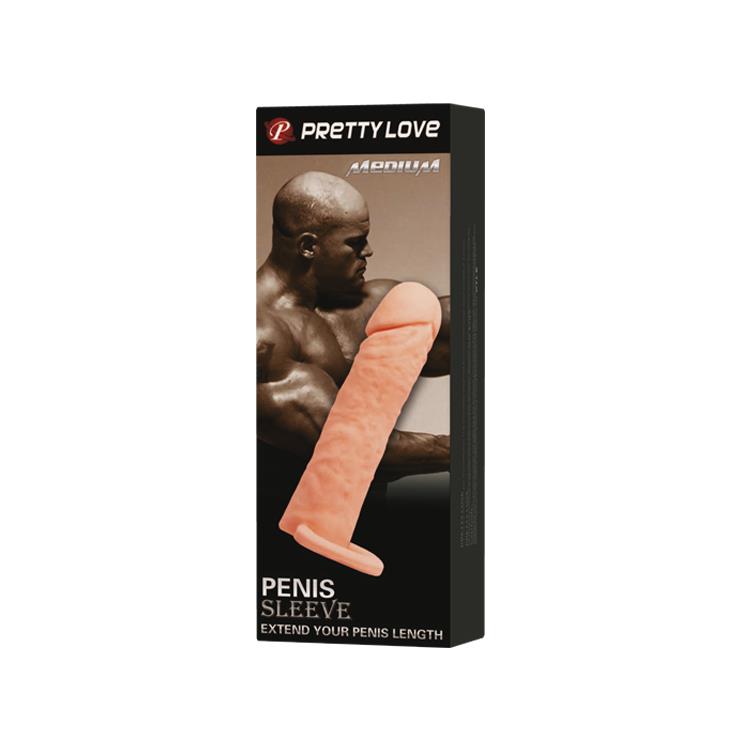 Pretty Love Extensor de penis realist gros, mediu