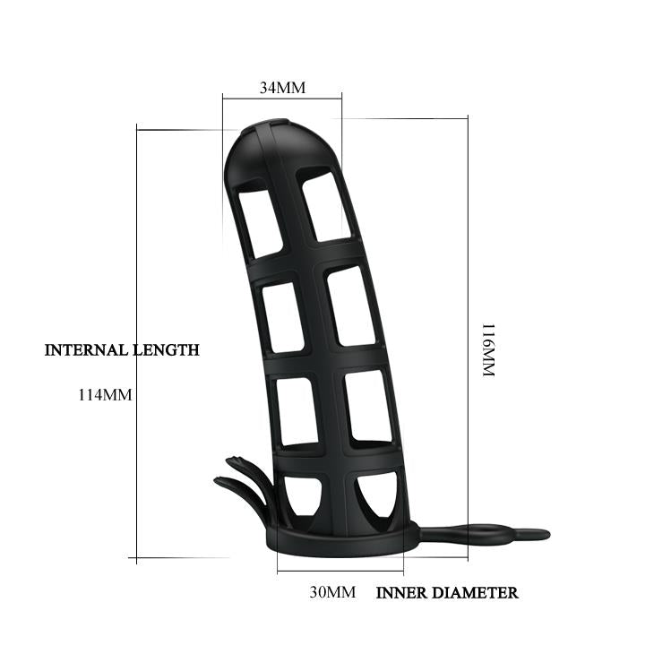 Pretty Love Extensor de penis din silicon