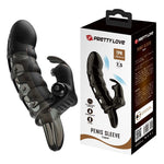 Pretty Love Extensor de penis vibrant cu 10 funcții