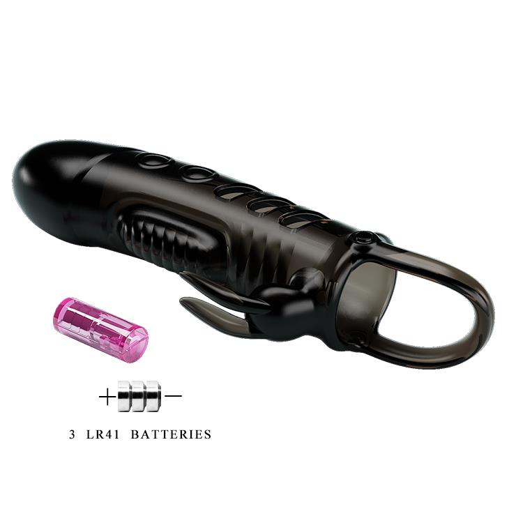 Pretty Love Sloane Extensor de penis vibrant negru