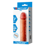 Pretty Love Nile Extensor Realist pentru Penis 25mm