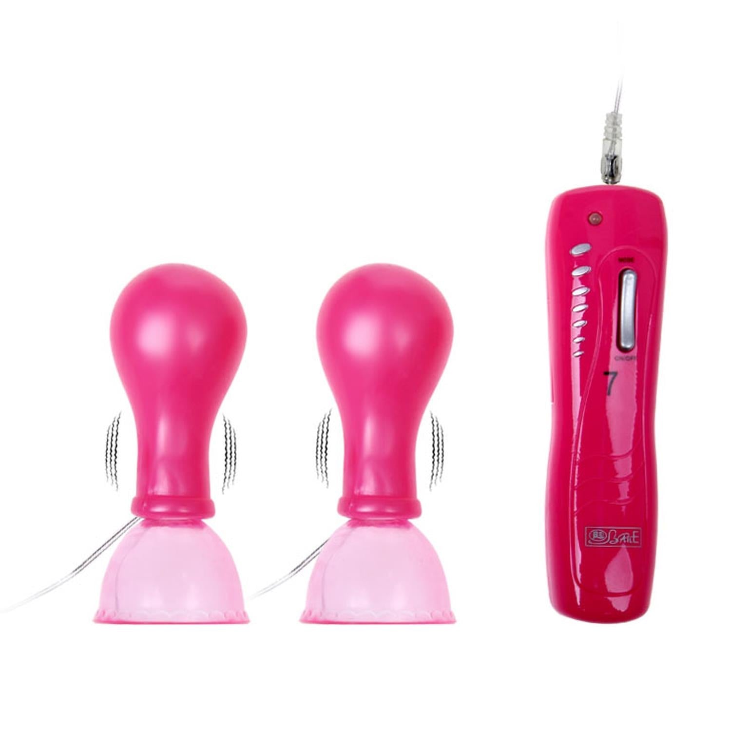 Pompe vibratoare pentru mameloane Baile cu 7 funcții