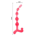 Aparat de masaj pentru prostată Baile Bendy Twist cu mâner extensibil
