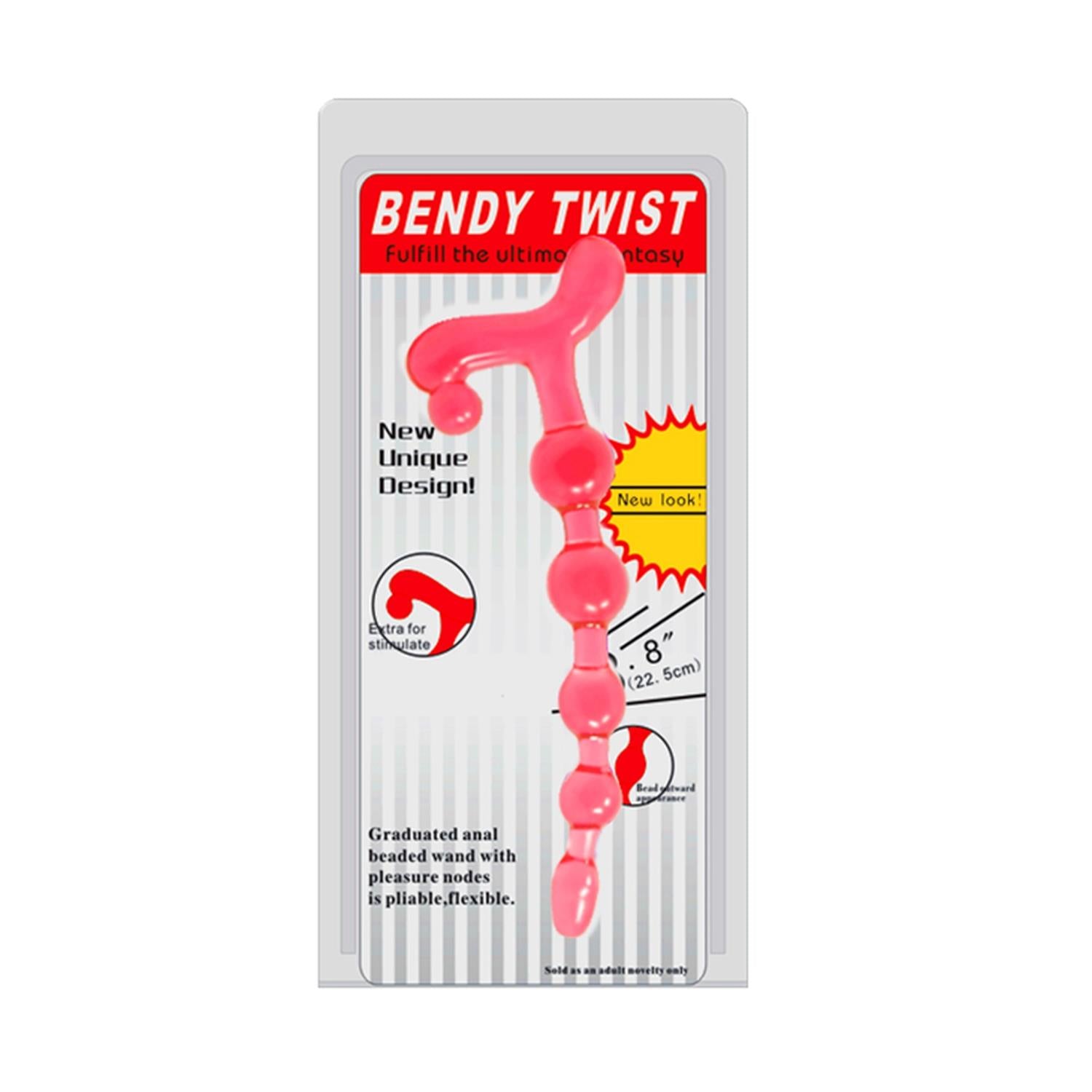 Aparat de masaj pentru prostată Baile Bendy Twist cu mâner extensibil