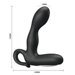 Masaj vibrator pentru prostată Pretty Love Barrack din silicon, impermeabil, cu USB