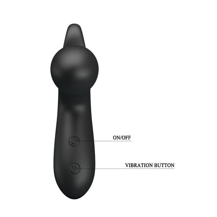 Masaj vibrator pentru prostată Pretty Love Barrack din silicon, impermeabil, cu USB