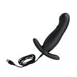 Pretty Love Aparat de masaj pentru prostată cu vibrații, negru, USB, 13 cm