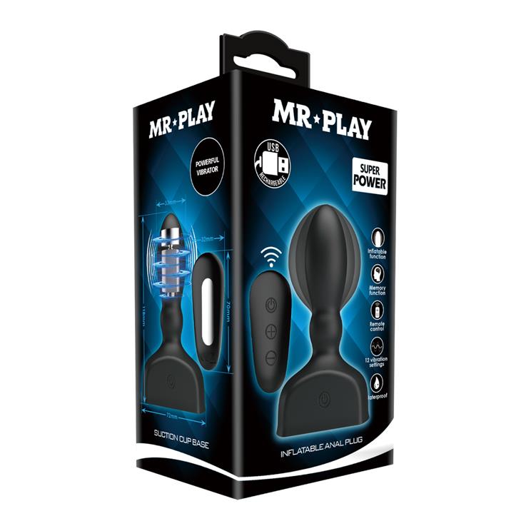 Dop anal vibrant gonflabil Mr. Play