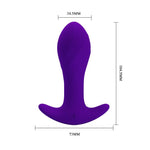Plug anal vibrant USB cu 12 funcții Pretty Love Morton