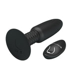 Dop anal vibrant cu perle Pretty Love USB, impermeabil