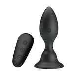 Plug anal vibrant Mr Play cu 12 moduri și telecomandă, impermeabil