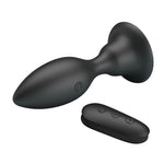 Plug anal vibrant Mr Play cu 12 moduri și telecomandă, impermeabil