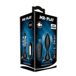 Plug anal vibrant Mr Play cu 12 moduri și telecomandă, impermeabil