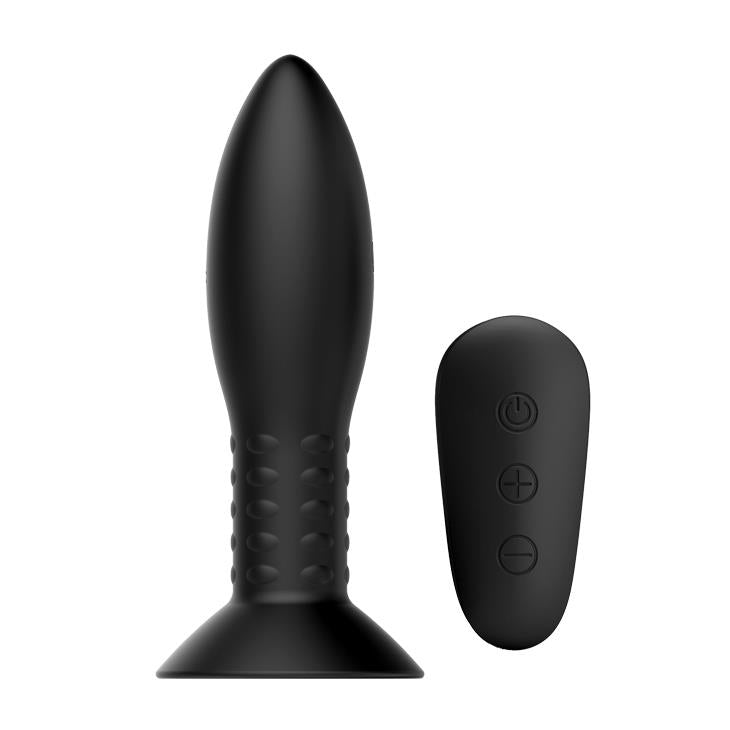 Plug anal vibrant Mr Play cu mărgele rotative