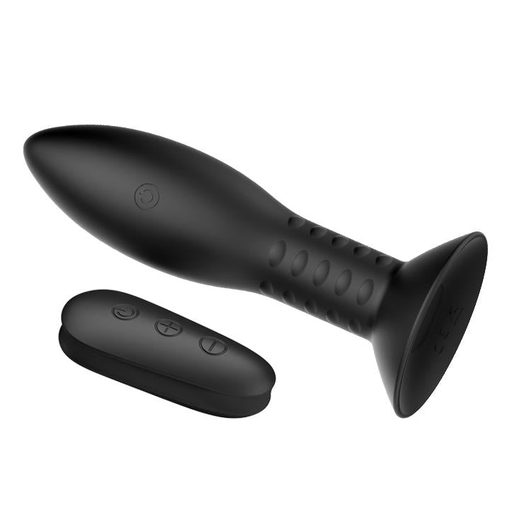 Plug anal vibrant Mr Play cu mărgele rotative