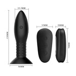 Plug anal vibrant Mr Play cu mărgele rotative