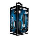 Plug anal vibrant Mr Play cu mărgele rotative
