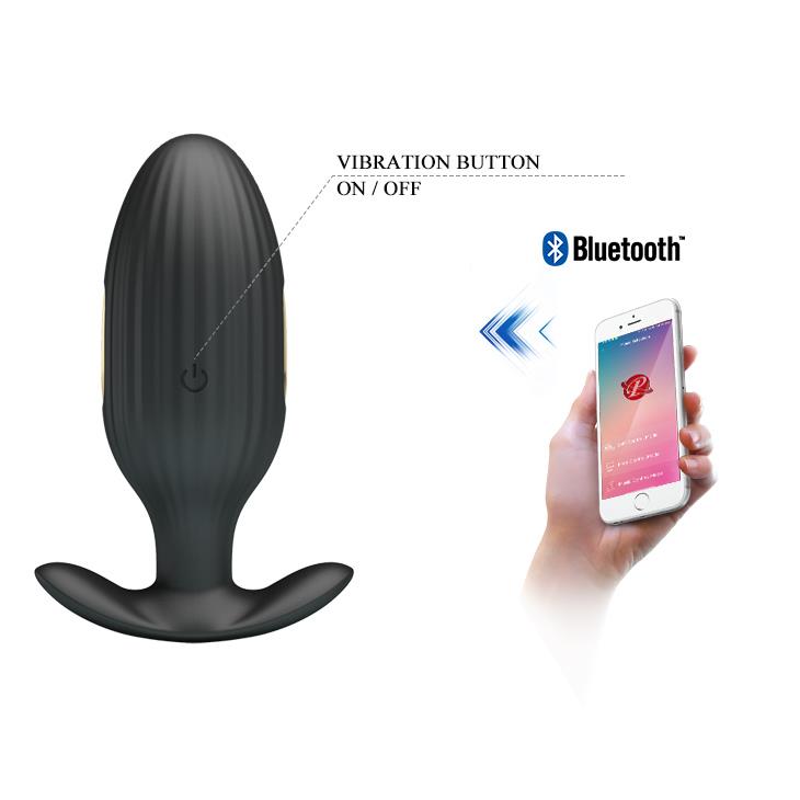 Dop vibrant pentru electrostimulare USB Pretty Love Jefferson, negru