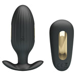 Plug anal impermeabil Pretty Love Kelly cu inel pentru penis