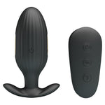Plug anal impermeabil Pretty Love Kelly cu inel pentru penis