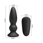 Masaj vibrant pentru prostată Mr Play, negru