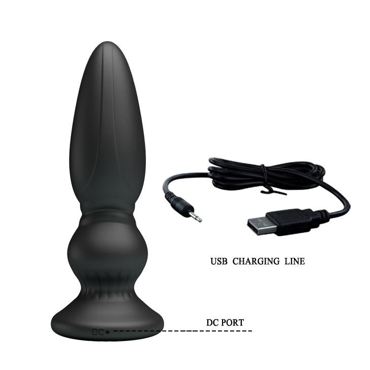 Masaj vibrant pentru prostată Mr Play, negru