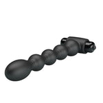 Dop anal vibrant din silicon Pretty Love Lynn, negru, 10 funcții