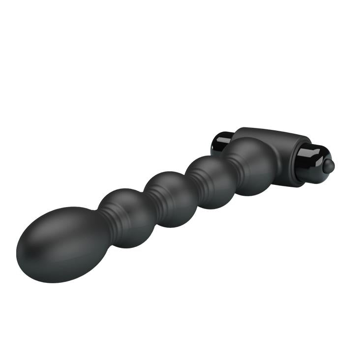 Dop anal vibrant din silicon Pretty Love Lynn, negru, 10 funcții