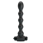 Dop anal vibrant din silicon Pretty Love Lynn, negru, 10 funcții