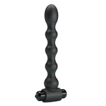 Dop anal vibrant din silicon Pretty Love Lynn, negru, 10 funcții