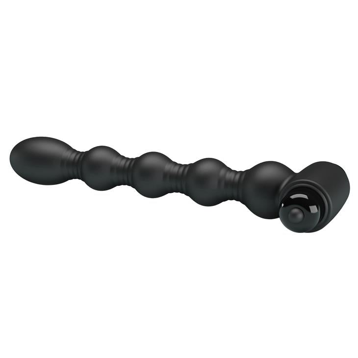 Dop anal vibrant din silicon Pretty Love Lynn, negru, 10 funcții