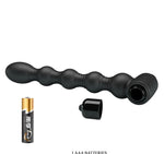 Dop anal vibrant din silicon Pretty Love Lynn, negru, 10 funcții