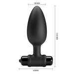 Dop anal vibrant din silicon cu 10 funcții Pretty Love
