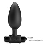 Dop anal vibrant din silicon cu 10 funcții Pretty Love