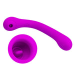 Vibrator cu aspirație clitorală Pretty Love Alex USB pentru punctul G