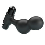 Dop anal vibrant din silicon Mr. Play cu 10 funcții, negru