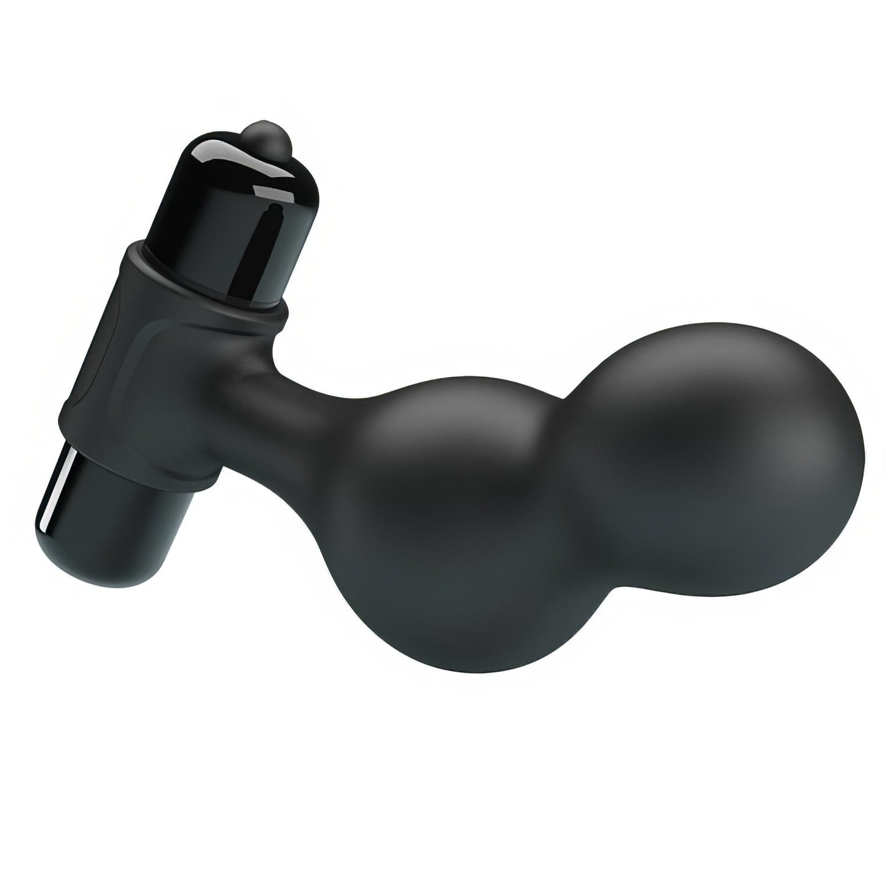 Dop anal vibrant din silicon Mr. Play cu 10 funcții, negru