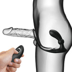 Inel vibrant pentru penis Pretty Love Warren, negru