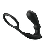 Inel vibrant pentru penis Pretty Love Warren, negru
