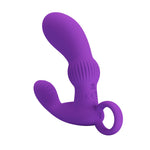 Aparat de masaj pentru prostată Pretty Love Cayla, violet, cu 12 vibrații, USB