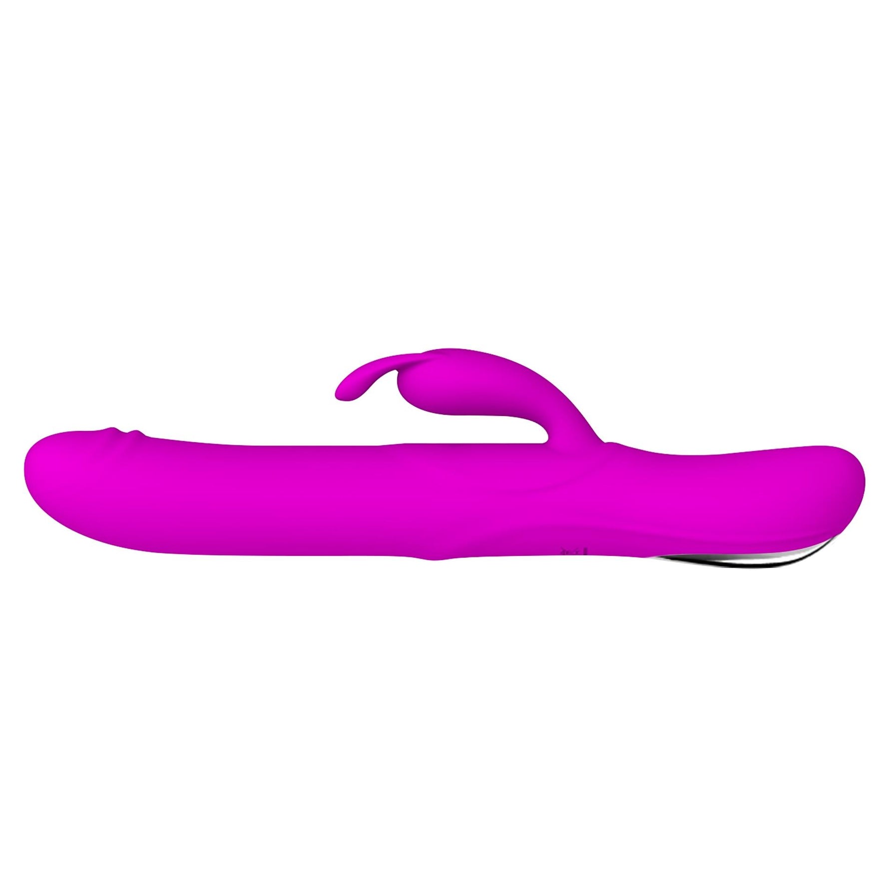 Vibrator rotativ Pretty Love Byron cu iepuraș, USB, impermeabil