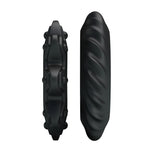 Set de inele pentru penis Baile din silicon negru