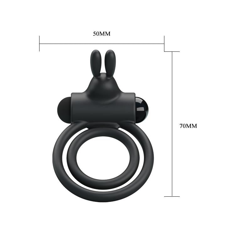 Inel vibrant pentru penis Pretty Love Osmond cu stimulator