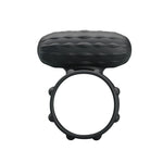 Inel vibrant pentru penis Pretty Love Osborn din silicon negru