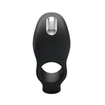 Inel vibrant pentru penis Pretty Love din silicon, cu 7 funcții, negru, USB